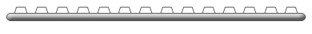 Single Panel Radiator with fins