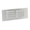 Satin Anodised Aluminium. For interior and exterior use. All vents comply with building and gas regulations.