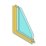 A Wood Window Frame